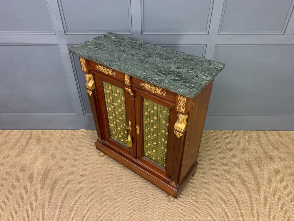 French Empire Mahogany Chiffonier View XVIII