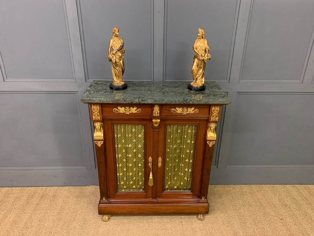 French Empire Mahogany Chiffonier View XIX