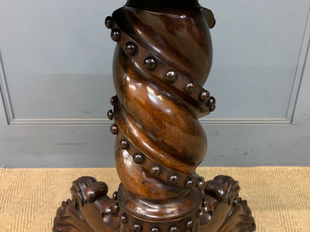 Regency Period Rosewood Centre Table View IV