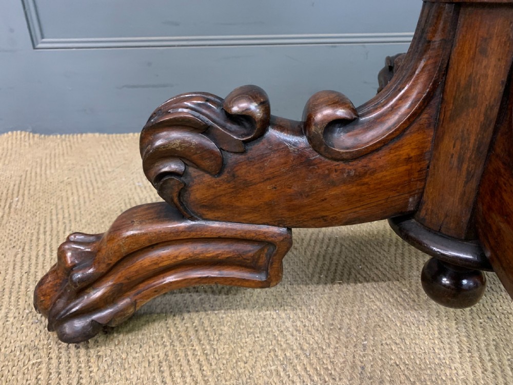 Regency Period Rosewood Centre Table View V