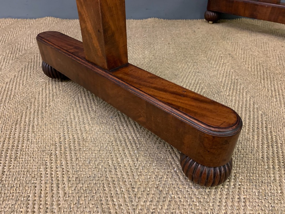 George IV Mahogany Cheval Mirror View IV