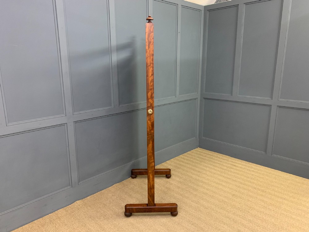 George IV Mahogany Cheval Mirror View VII