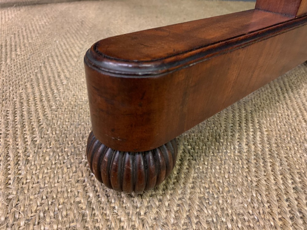 George IV Mahogany Cheval Mirror View X