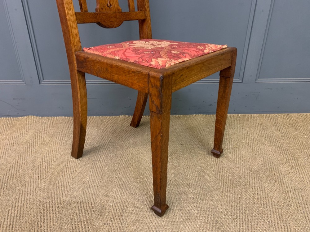 Set of 8 Arts and Crafts Dining Chairs View XIII