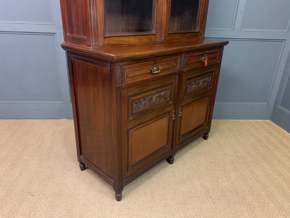 Victorian Mahogany Bookcase View V