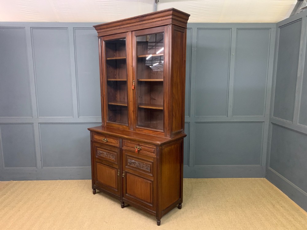 Victorian Mahogany Bookcase View VII