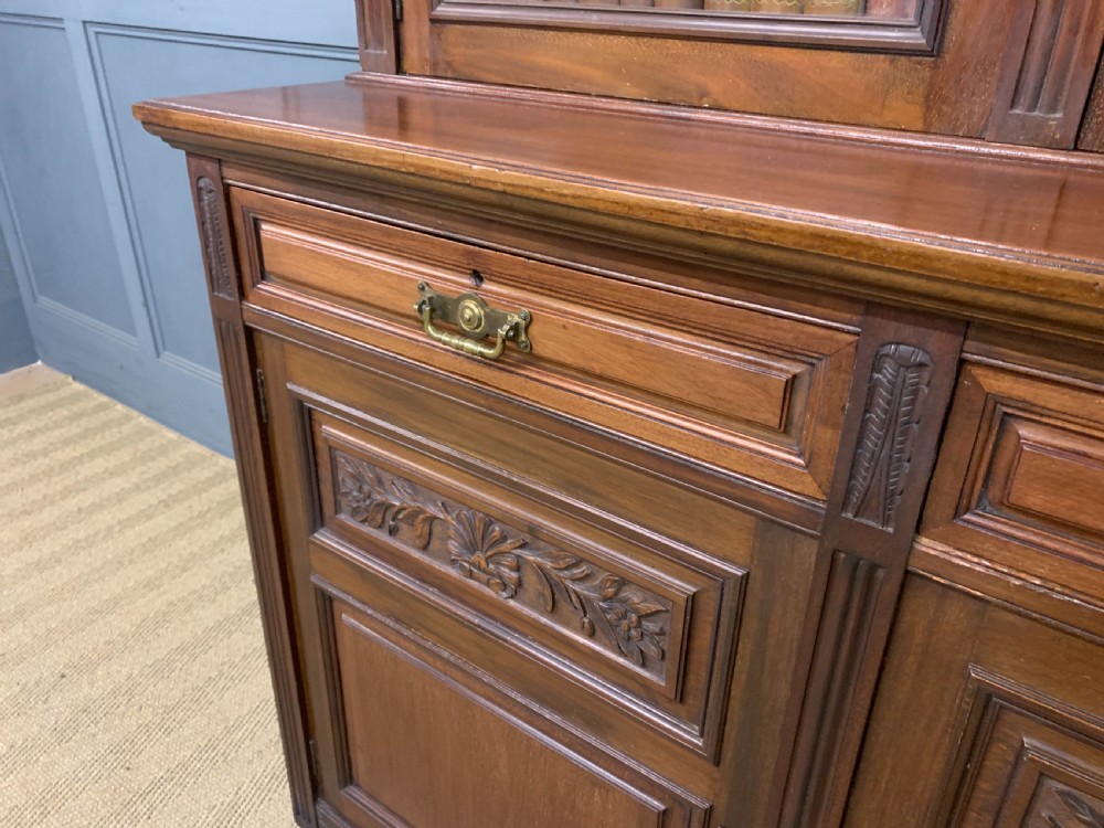 Victorian Mahogany Bookcase View XIV