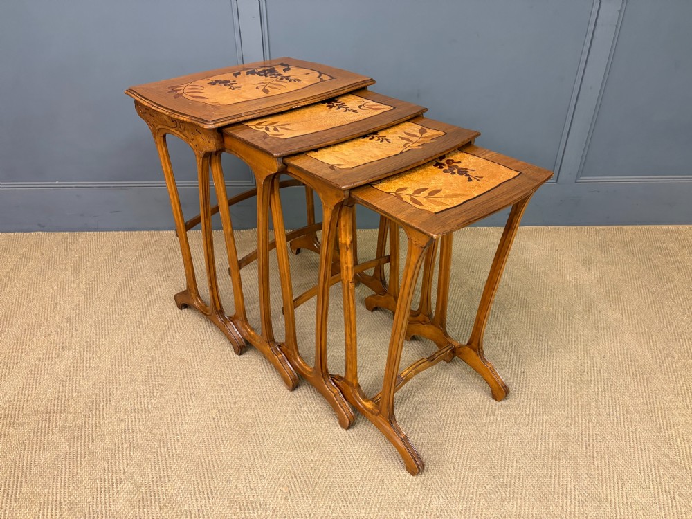 Galle Style Nest of 4 Tables View IX