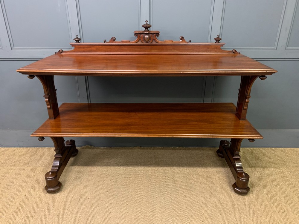 Large Sized Victorian Mahogany Buffet View II