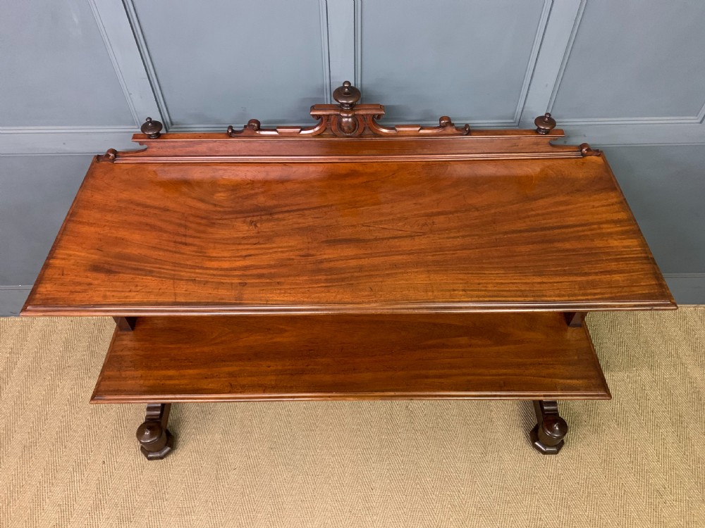 Large Sized Victorian Mahogany Buffet View IV