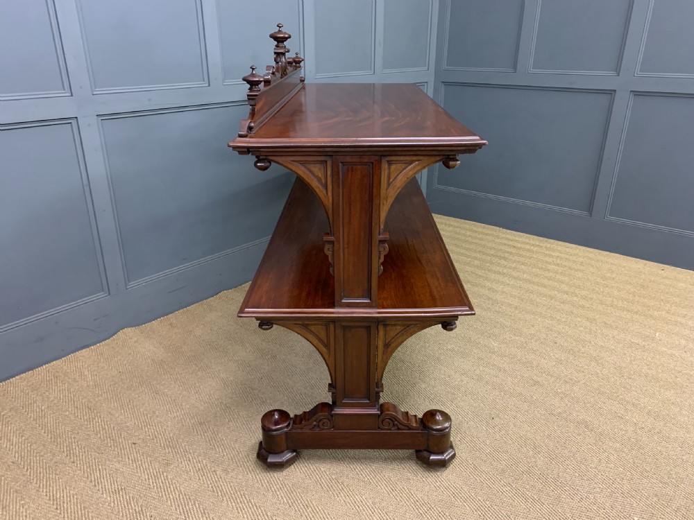 Large Sized Victorian Mahogany Buffet View VII