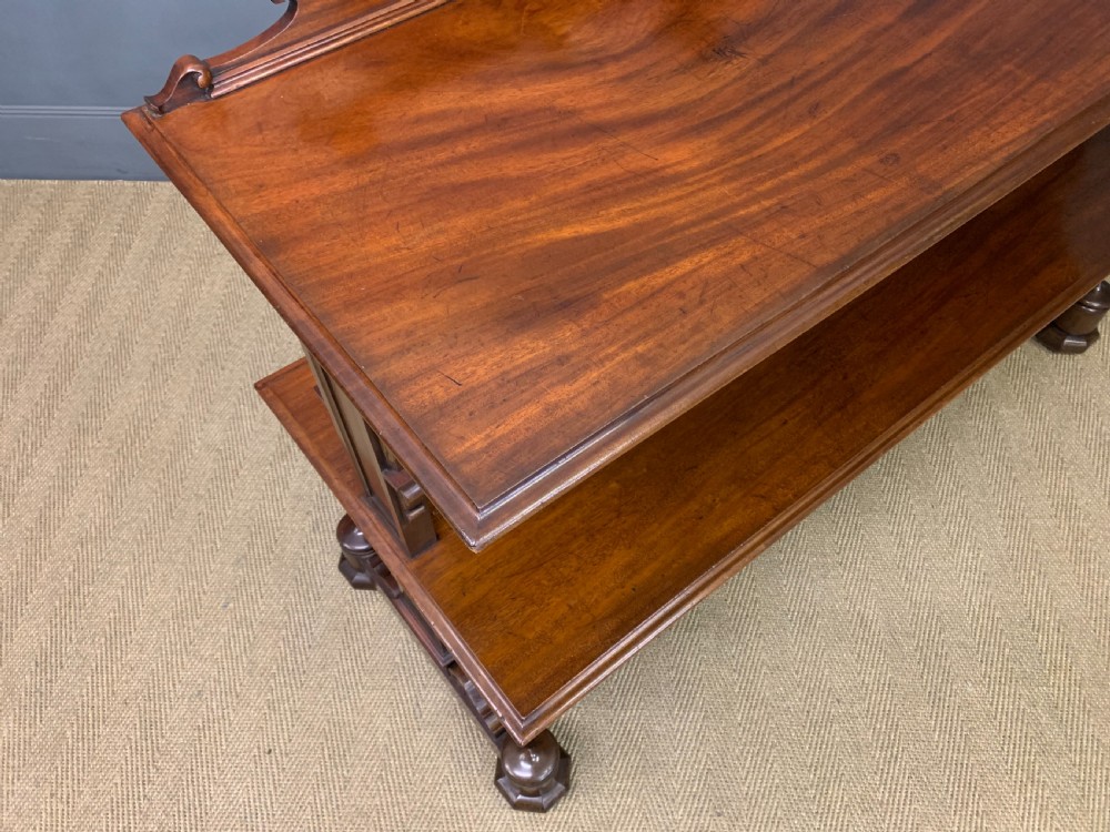 Large Sized Victorian Mahogany Buffet View VIII