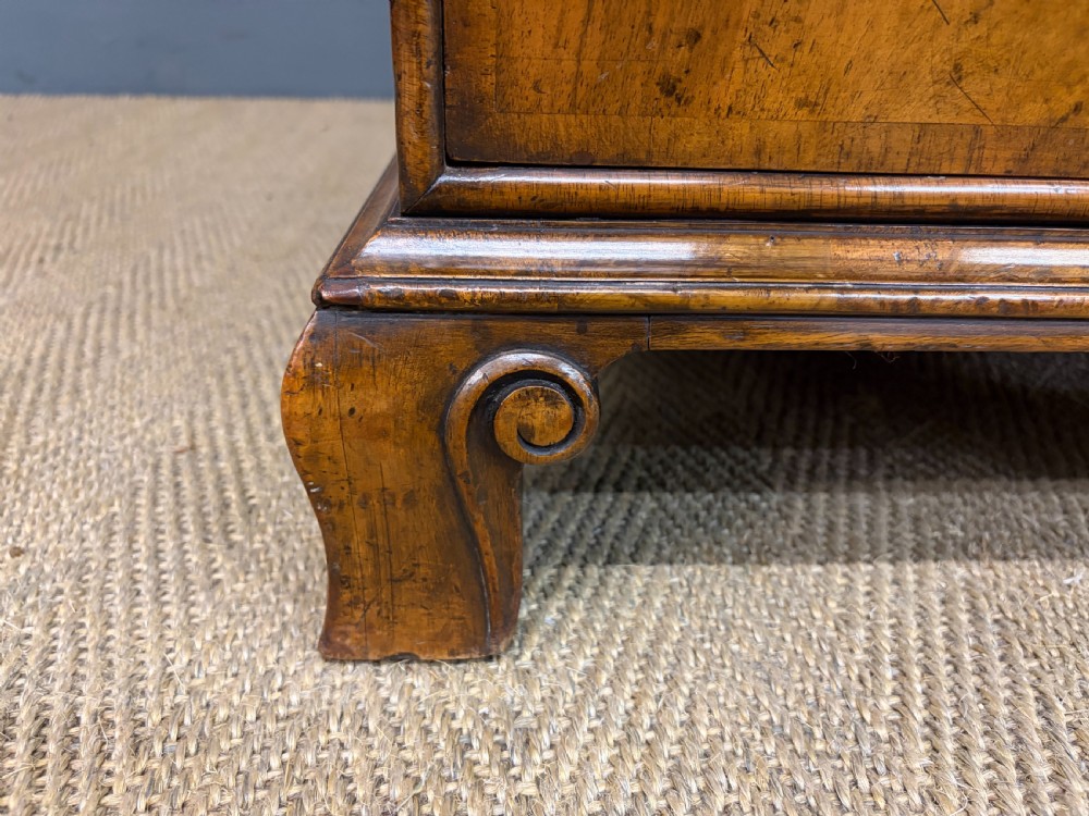 Burr Walnut Partners Pedestal Desk by Maple & Co. View VII