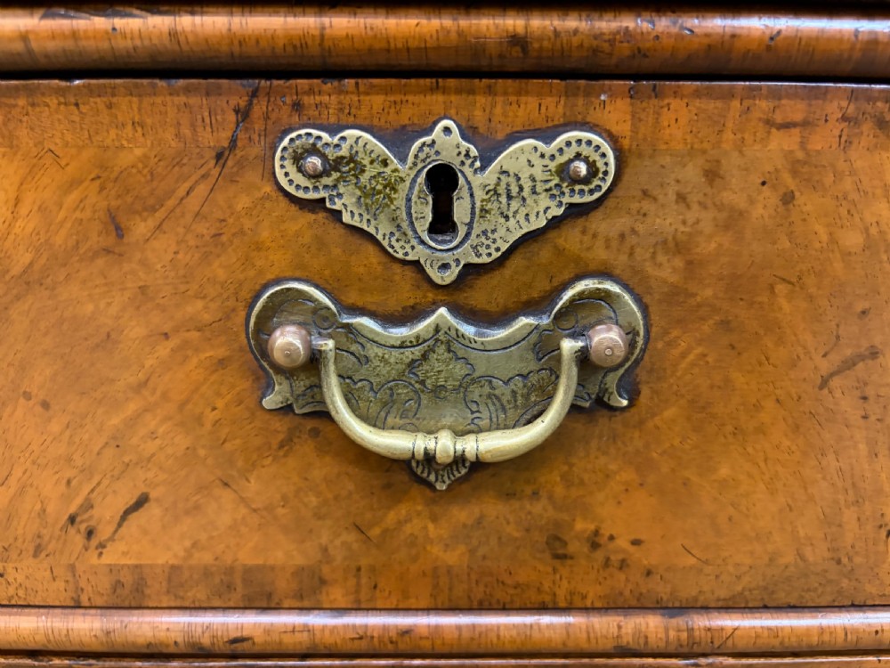 Burr Walnut Partners Pedestal Desk by Maple & Co. View IX