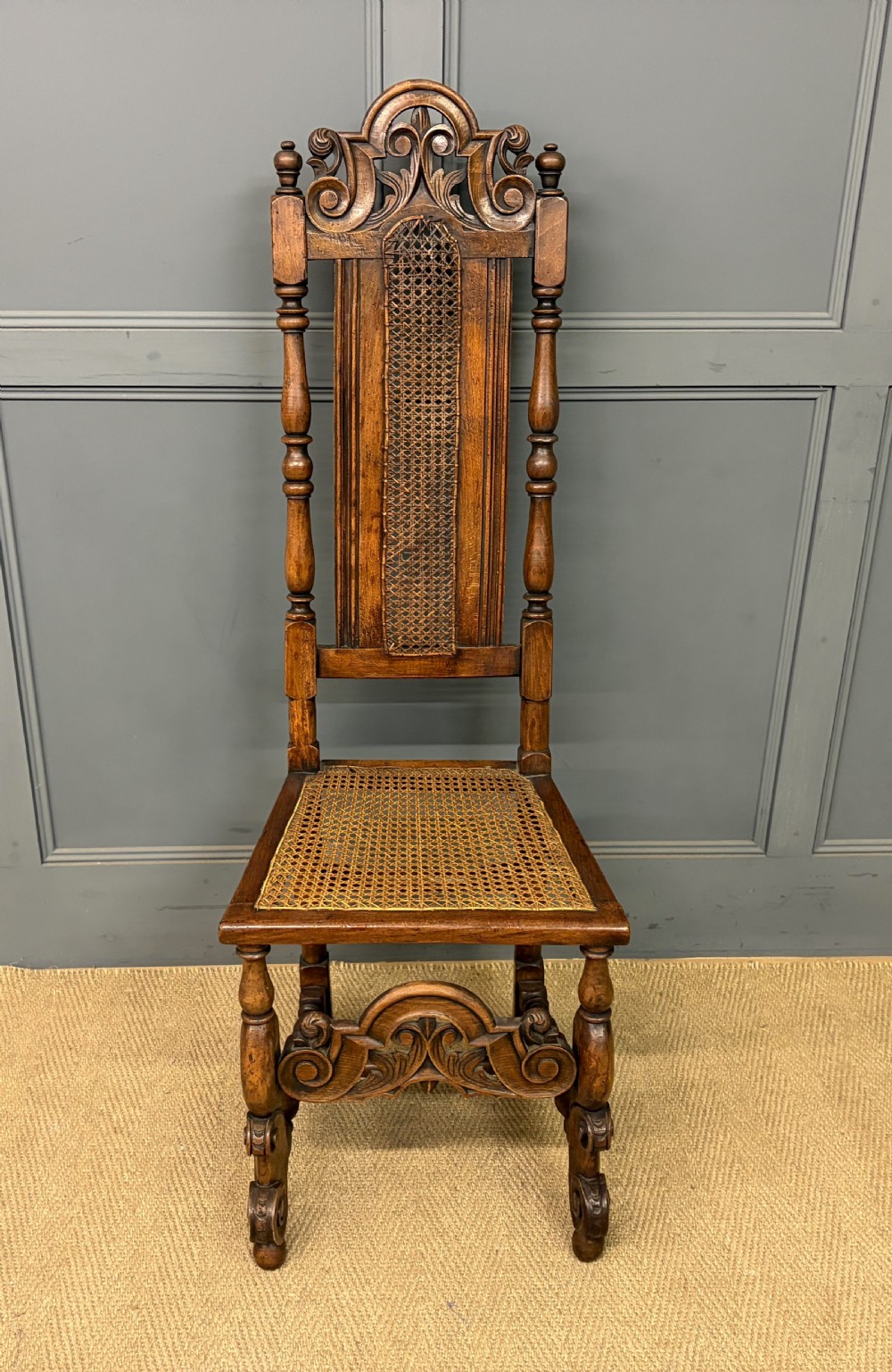 Carolean High Back Chair c.1680