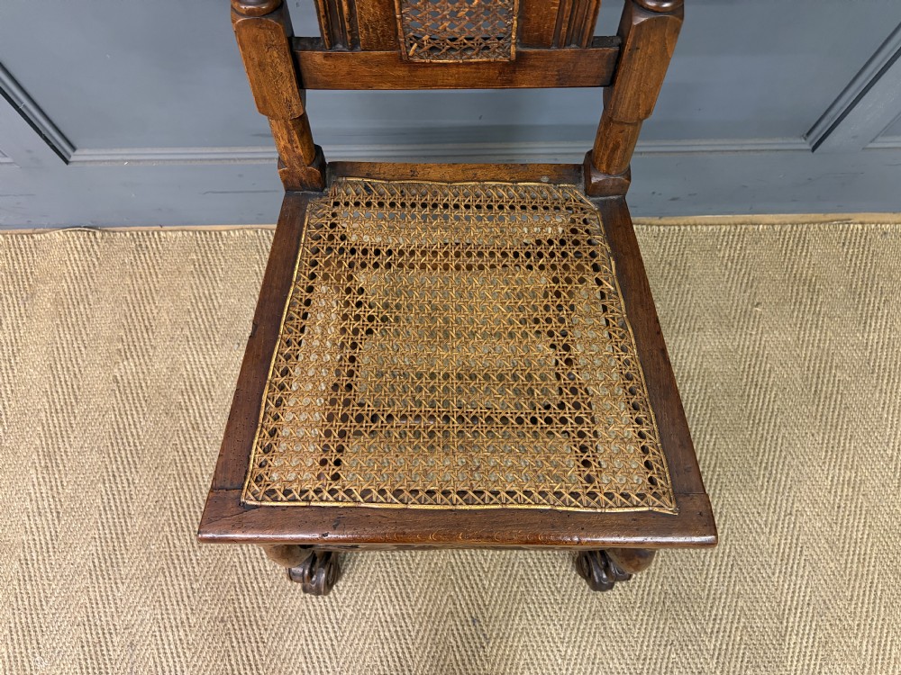 Carolean High Back Chair c.1680 View V