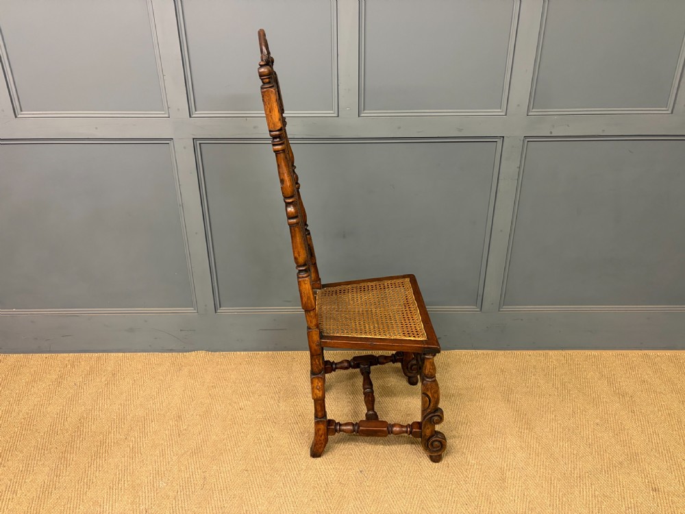 Carolean High Back Chair c.1680 View VIII