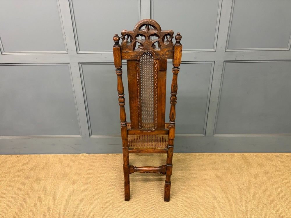 Carolean High Back Chair c.1680 View X