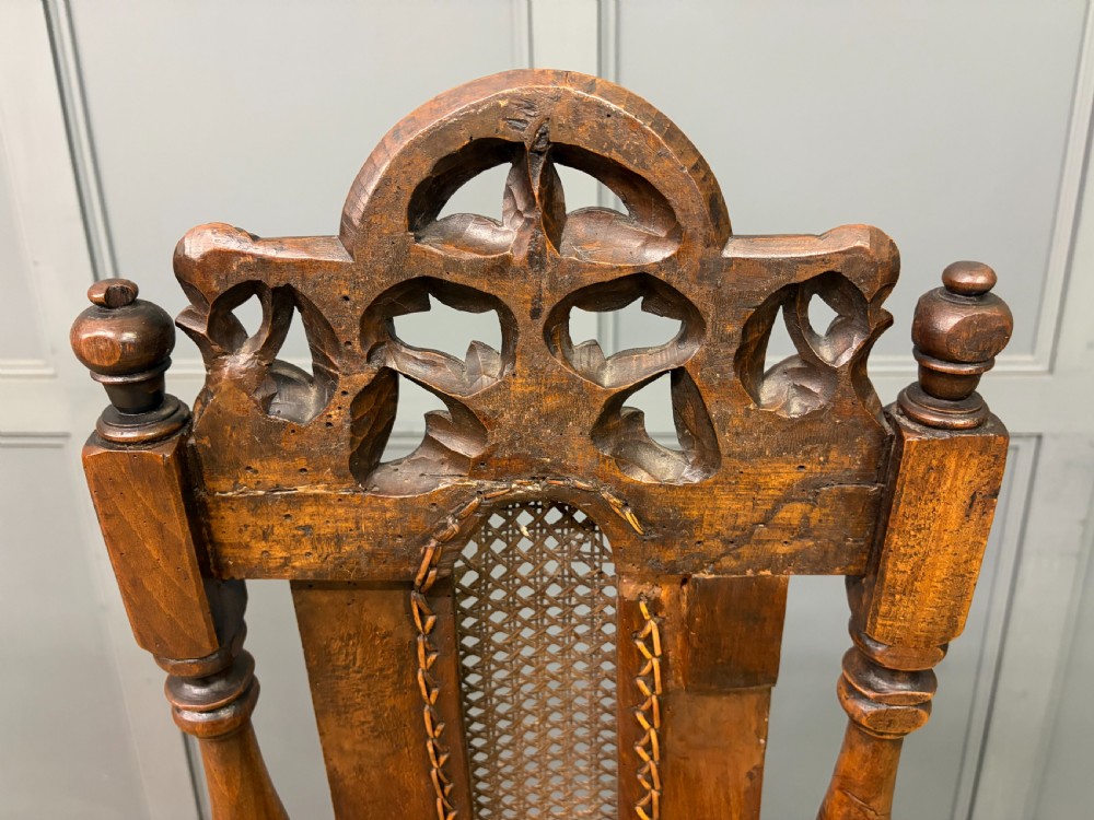 Carolean High Back Chair c.1680 View XI