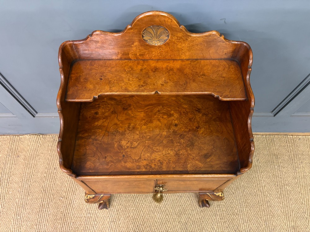 Pair of Burr Walnut Bedside Cupboards by Maple & Co. View XI