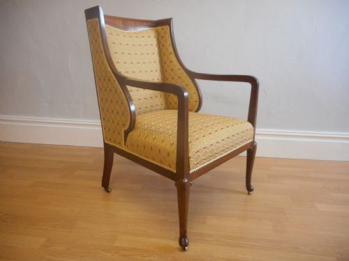 fig 2. Antique Edwardian Arm Chair