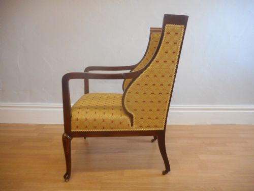 fig 3. Antique Edwardian Arm Chair