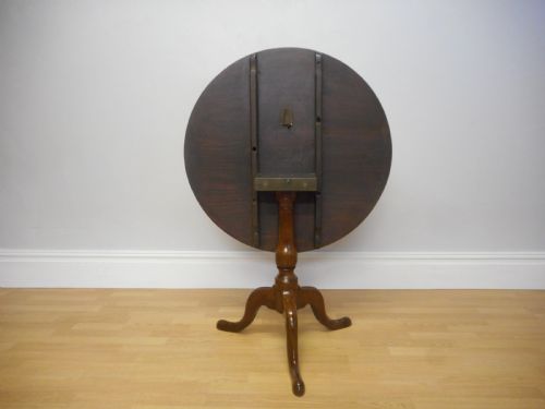 ANTIQUE GEORGIAN TRIPOD TABLE - ADDITIONAL PHOTO 2