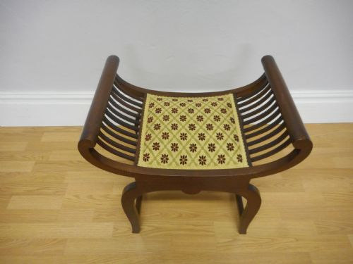 ANTIQUE PIANO STOOL - ADDITIONAL PHOTO 2