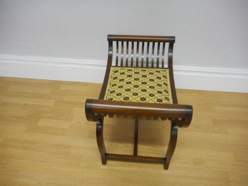 ANTIQUE PIANO STOOL - ADDITIONAL PHOTO 3