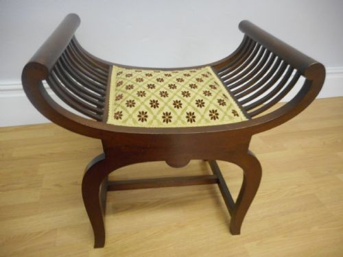 ANTIQUE PIANO STOOL - ADDITIONAL PHOTO 5