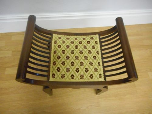 ANTIQUE PIANO STOOL - ADDITIONAL PHOTO 6