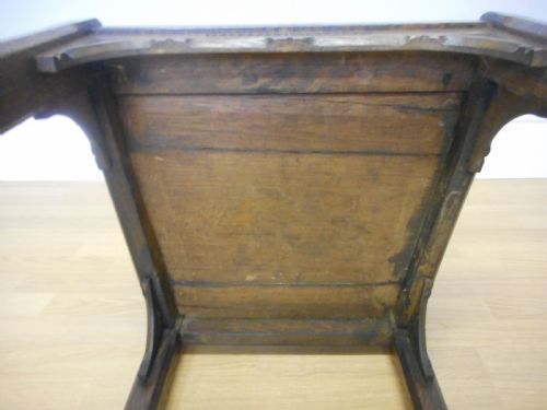 ANTIQUE GOTHIC ARM CHAIR - ADDITIONAL PHOTO 12