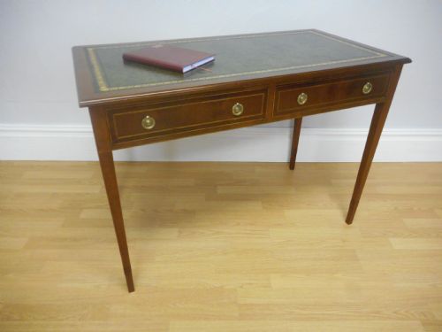 ANTIQUE EDWARDIAN WRITING TABLE - ADDITIONAL PHOTO 1