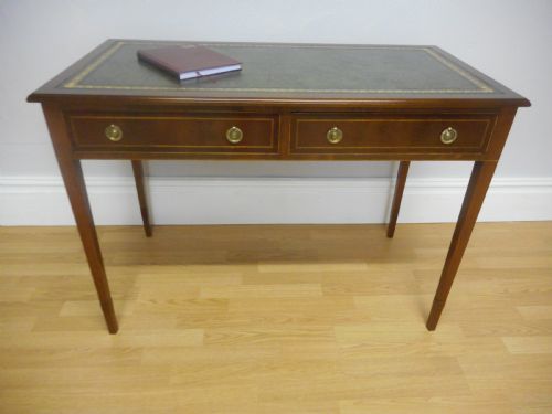 ANTIQUE EDWARDIAN WRITING TABLE - ADDITIONAL PHOTO 11