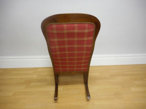 ANTIQUE VICTORIAN ROCKING CHAIR - ADDITIONAL PHOTO 4