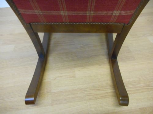ANTIQUE VICTORIAN ROCKING CHAIR - ADDITIONAL PHOTO 5