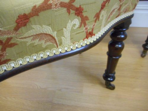 ANTIQUE VICTORIAN SET OF 6 DINNING CHAIRS - ADDITIONAL PHOTO 13