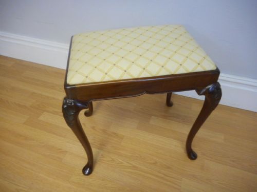 ANTIQUE DRESSING TABLE STOOL - ADDITIONAL PHOTO 2