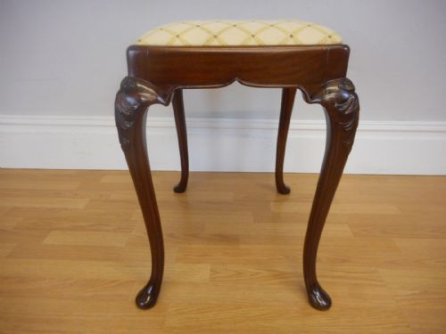 ANTIQUE DRESSING TABLE STOOL - ADDITIONAL PHOTO 5
