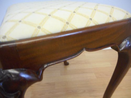 ANTIQUE DRESSING TABLE STOOL - ADDITIONAL PHOTO 7