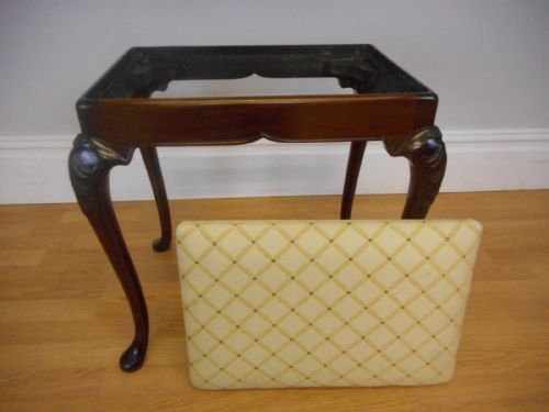 ANTIQUE DRESSING TABLE STOOL - ADDITIONAL PHOTO 9