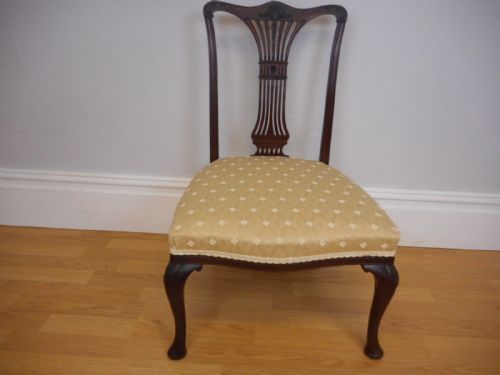 ANTIQUE VICTORIAN PARLOUR CHAIR - ADDITIONAL PHOTO 2