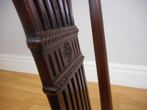ANTIQUE VICTORIAN PARLOUR CHAIR - ADDITIONAL PHOTO 7