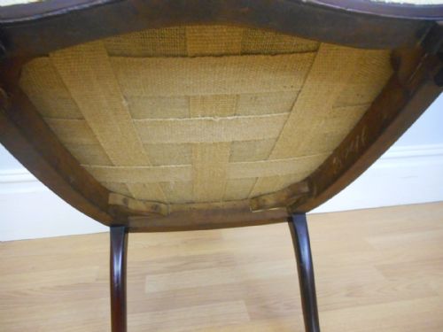ANTIQUE VICTORIAN PARLOUR CHAIR - ADDITIONAL PHOTO 12