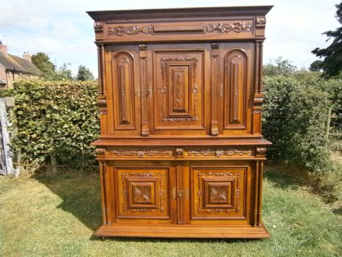 antique french house keepers cupboard - CATEGORY: ANTIQUE CUPBOARDS - DATED 1880