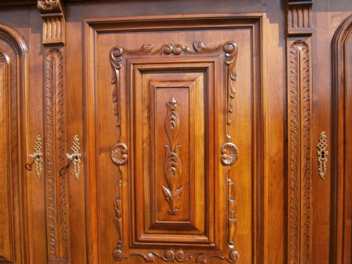 ANTIQUE FRENCH HOUSE KEEPERS CUPBOARD - ADDITIONAL PHOTO 4