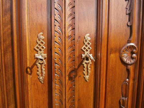 ANTIQUE FRENCH HOUSE KEEPERS CUPBOARD - ADDITIONAL PHOTO 9