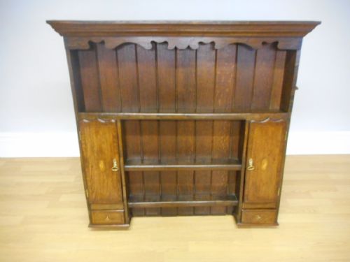 ANTIQUE WELSH DRESSER RACK GEORGIAN PERIOD IN OAK CIRCA 1790 - ADDITIONAL PHOTO 10