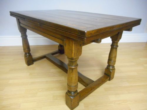 ANTIQUE REFECTORY TABLE IN OAK - ADDITIONAL PHOTO 2