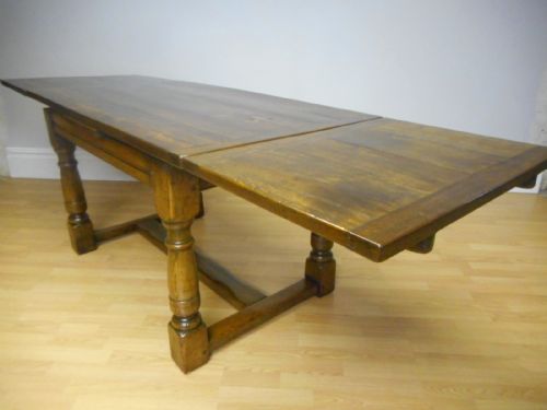 ANTIQUE REFECTORY TABLE IN OAK - ADDITIONAL PHOTO 6